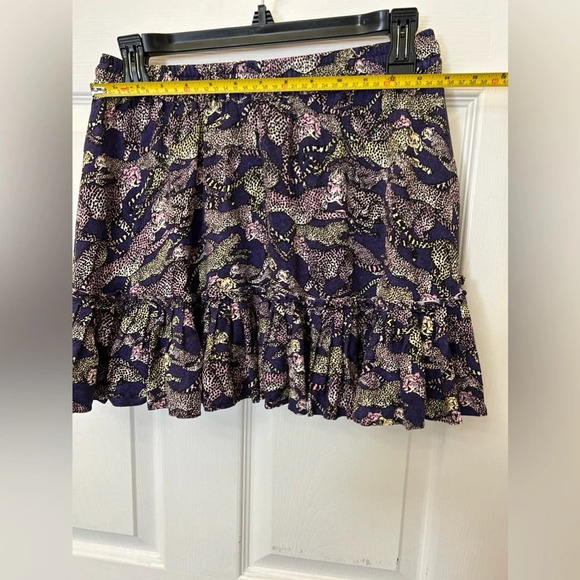 ! Kenzo Kids Animal-Print Drawstring Skirt - Purple - Picture 6 of 7